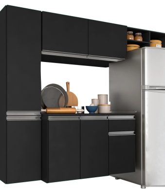Armario-De-Cozinha-4-Pecas-Petra-Preto-Moveis-Arapongas-1