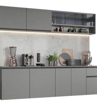 Armario-De-Cozinha-Completa-Suspenso-240Cm-Cinza-2