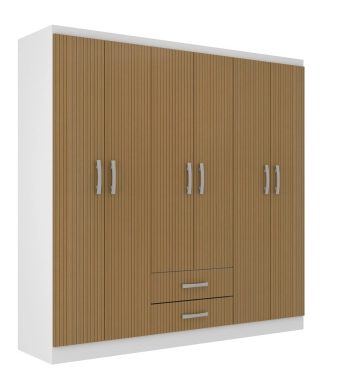 Guarda-Roupa-Casal-6-Portas-2-Gavetas-Atalaia-Evidencia-Moveis-2